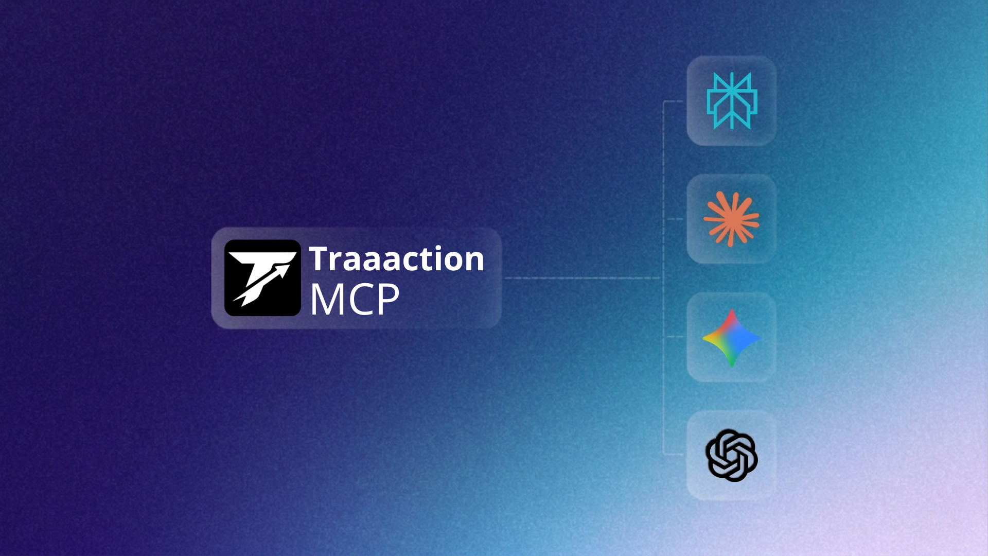 Traaaction speaks MCP — run your affiliate program from any AI